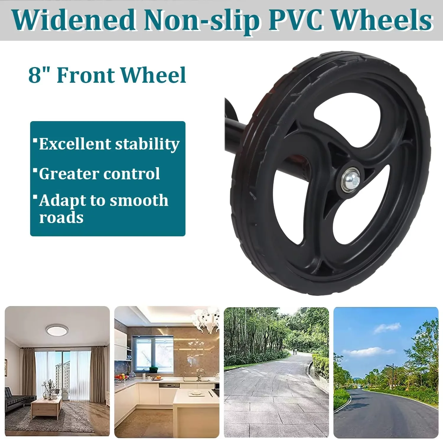 Online Trend Product Walker & Rollator Walking Aid Knee Cane Walker Walking Aid High Quality Knee Scooter view 6
