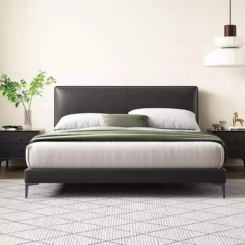 2 People Adults Queen Bed Frame Full Size Hotel Headboard Bed King Size 180x200cm Double Upholstered Home Bedroom Furniture