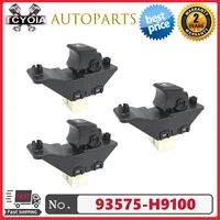 3 uds 93575-H9100 interruptores elevadores de ventana eléctrica del lado del pasajero botón de Control eléctrico de un solo coche para Kia 2016-