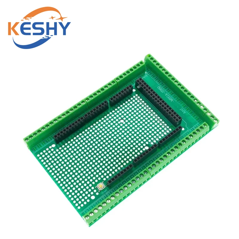 Kompatybilny z MEGA2560 Dwustronna płytka prototypowa z blokiem zacisków śrubowych do Arduino Mega 2560 / Mega2560 R3 — zdjęcie produktu 3