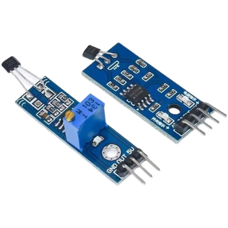 

Hall sensor, motor speed measurement module 3144E single open circuit counting sensor magnetic field detection