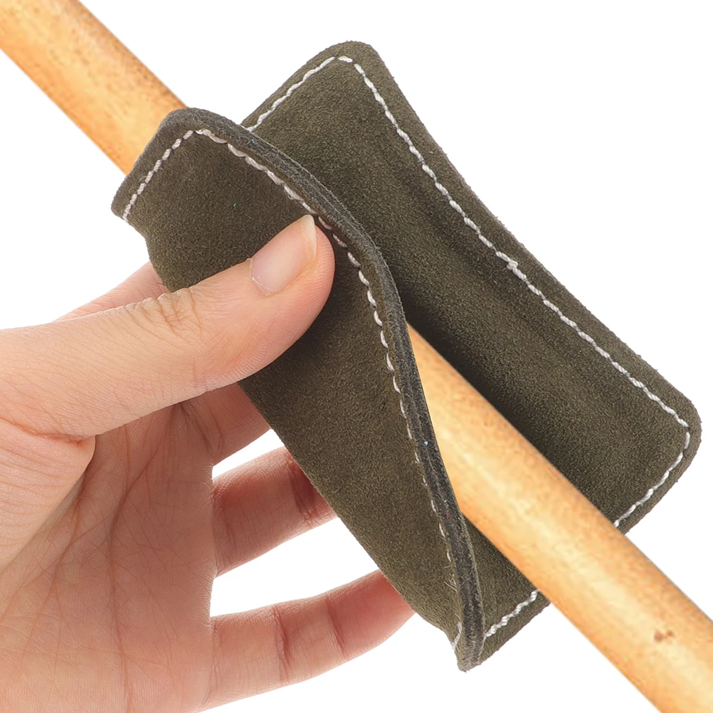

2Pcs Soft Billiard Cue Cleaner Towels Military Green Coffee Pool Stick Shaft Cloth Polisher Reusable Snooker Cleaning
