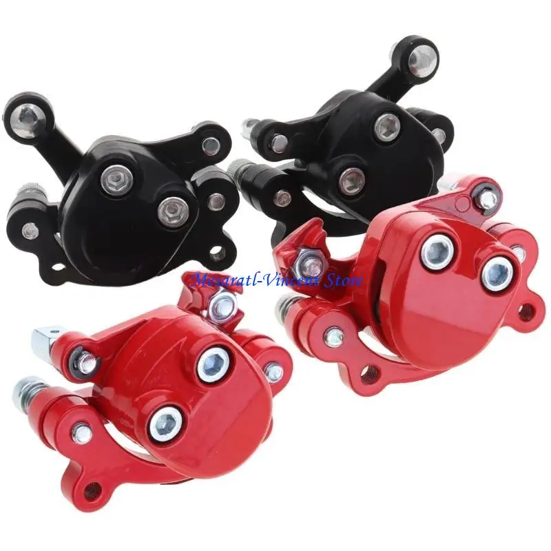 A70F Portable Disc Brake Caliper Left/Right Disc Brake Caliper Lightweight Easy Installation for 47cc 49cc 2stroke Pocket