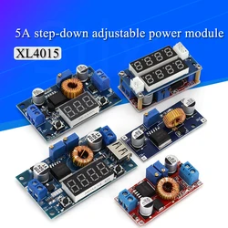 Blue 5A DC to DC CC CV Lithium Battery Step down Charging Board Led Power Converter Lithium Charger Step Down Module XL4015 B