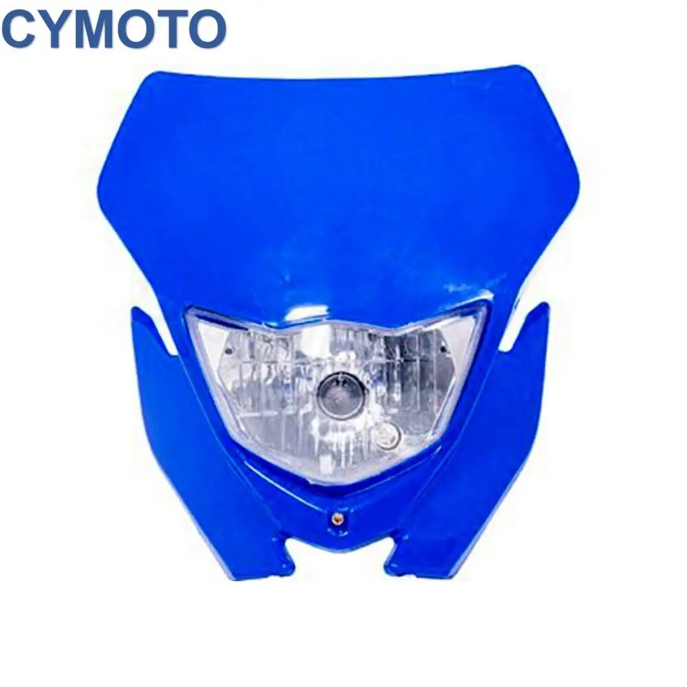 Enduro Headlight for Yamaha WR250R WR250F TTR225 230 YZ 250/400/450 MX Supermoto Headlight Assembly Motorcycle Headlight