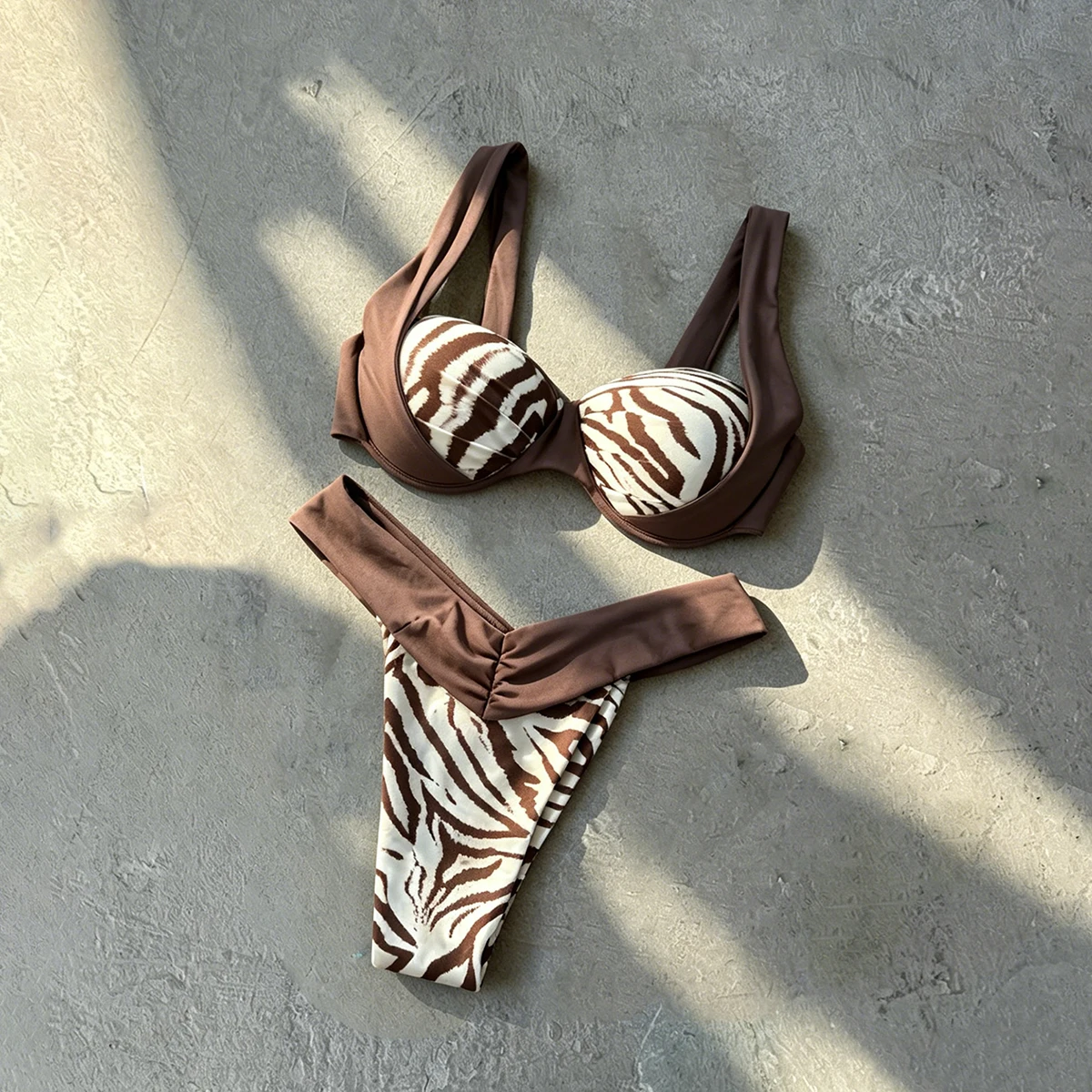 2026 Sexy Swimsuit Women Swimwear Female Push Up Bikinis Biquini Bathing Suit Bikini Set Swimming Suit Patchwork Beachwear