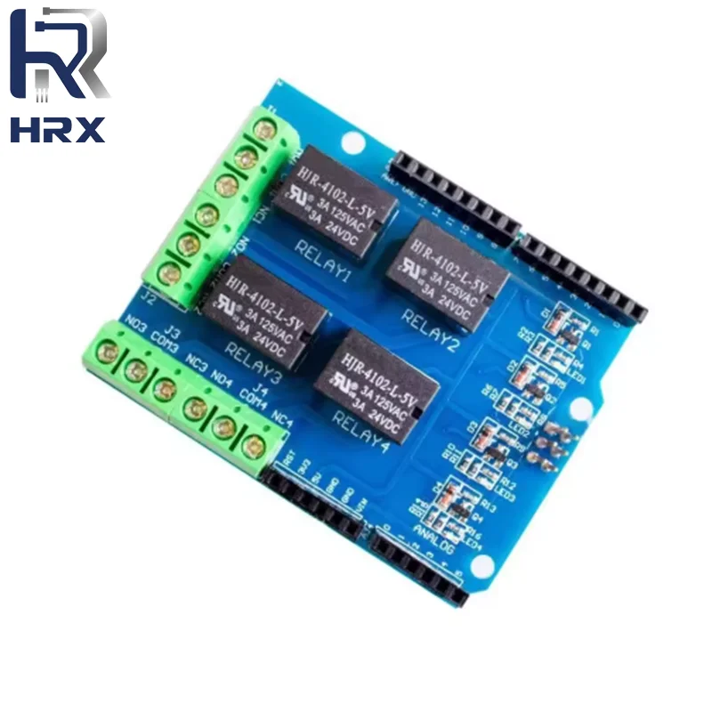 4 channel 5v relay shield module, Four channel relay control board relay expansion board for arduino UNO R3 mega 2560