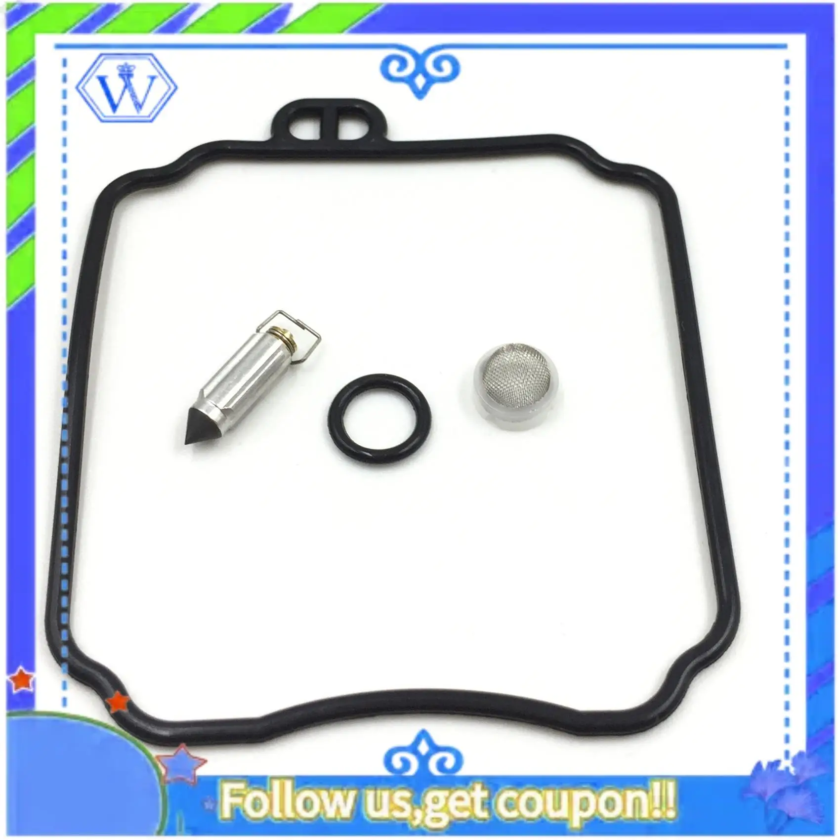 M46K-2Set دراجة نارية المكربن طقم تصليح مقعد طوقا ل Hyosung GV250 Aquila UM V2C-2 Tgteus #1