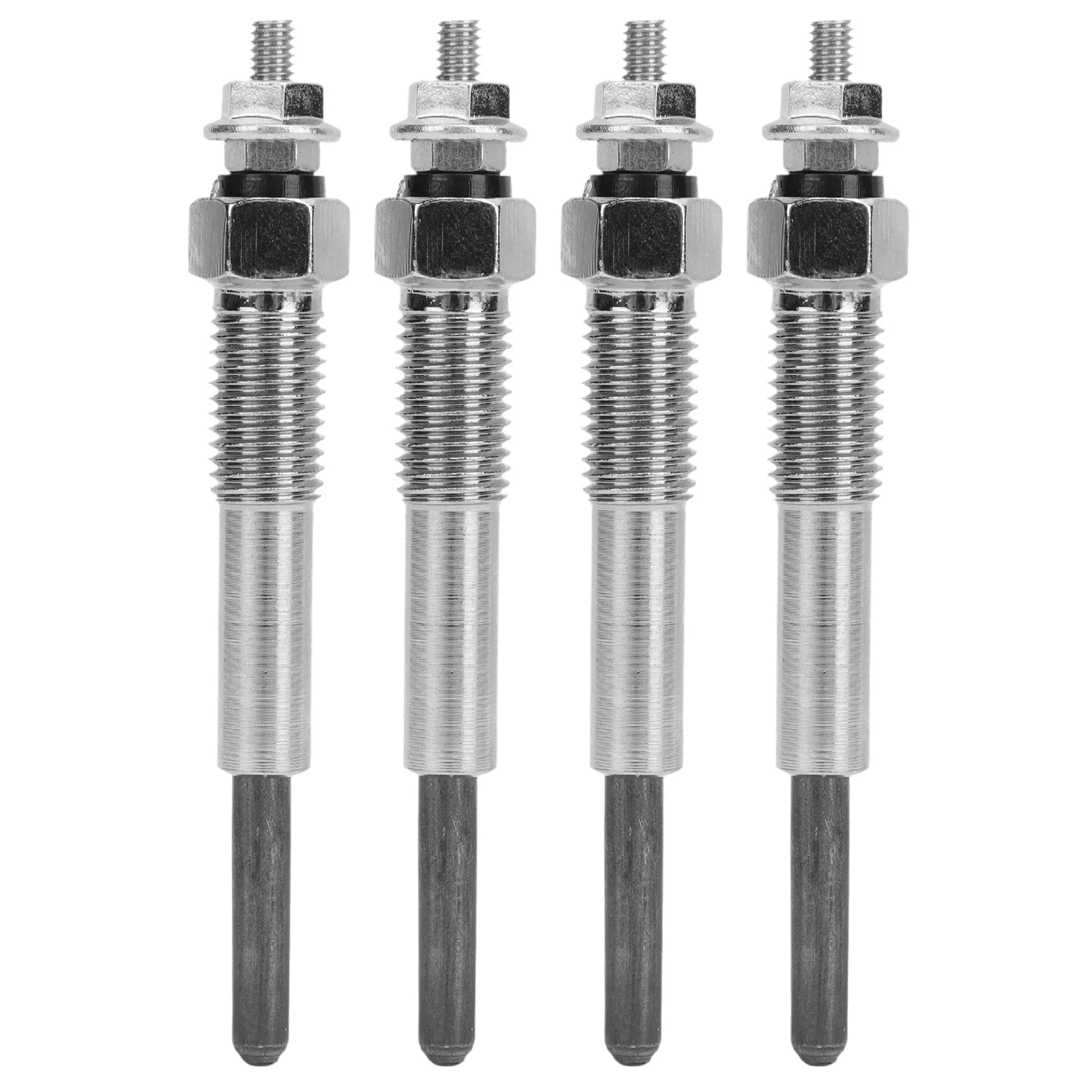 4PCS Auto Diesel Heater Glow Plug 9825119780 Replacement for ISUZU C240 C190 C201 C221 4BA1 D500 4FA1 Engine 12V view 3