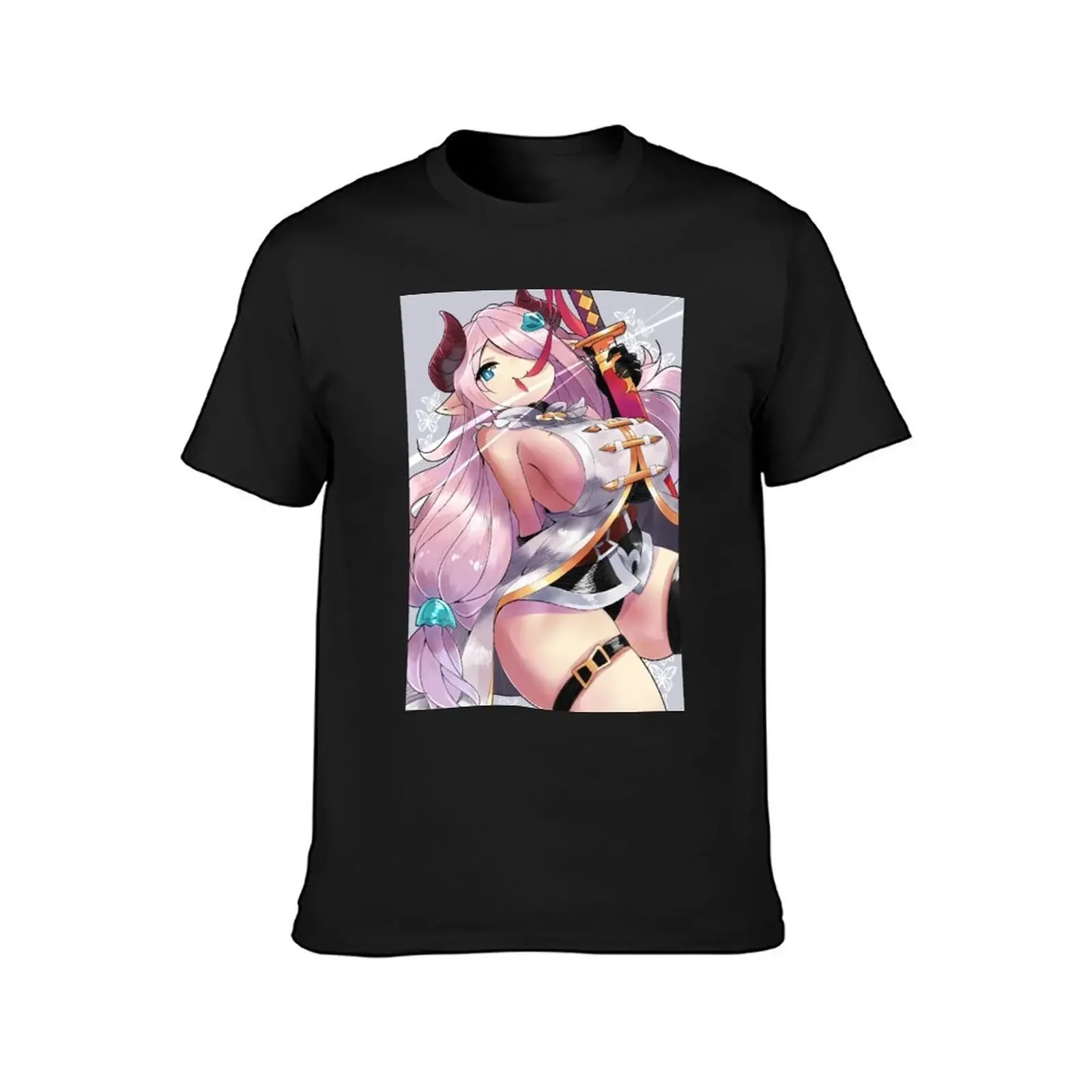 Granblue Narmaya T-Shirt quick drying plain graphic t shirt vintage Blouse funny t shirts men