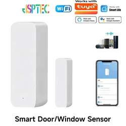Tuya WiFi Smart Door Sensor Door Open Closed Detectors Smart Home Security Protection Alarm System Smart Life APP Control