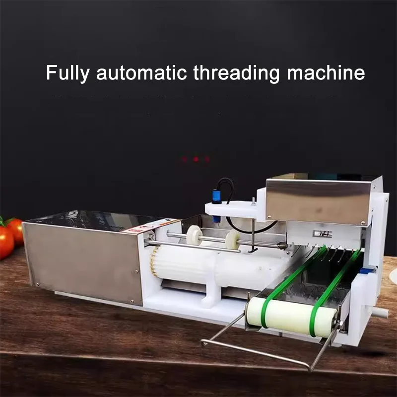 

Automatic Meat Skewer Beef Satay String Making Manual Mutton Kebab Machine