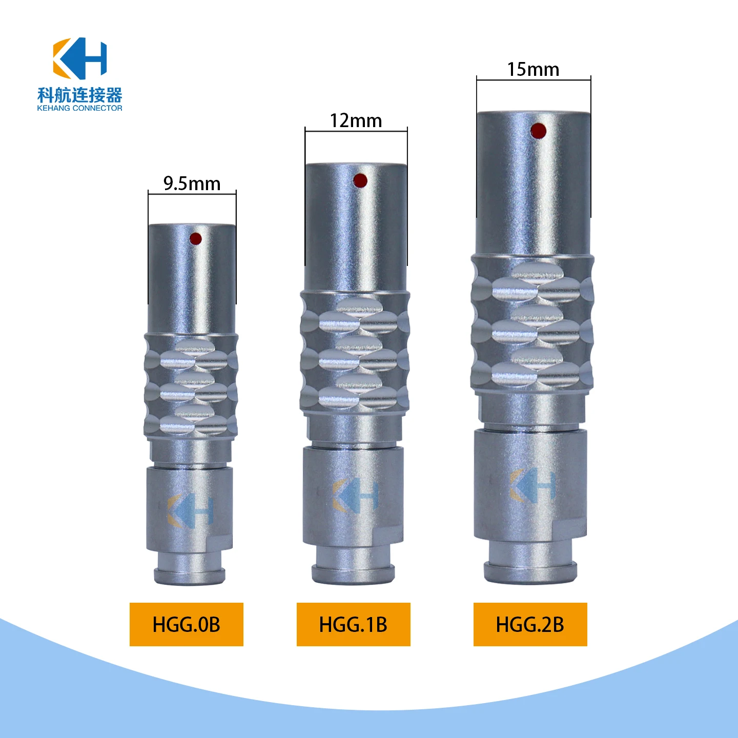 B Series Floating Socket PHG USB Sensor Signal Lemo Connector 2-26 Pins 0B1B 360 Degree Shielded Cable Assembly for Electronics