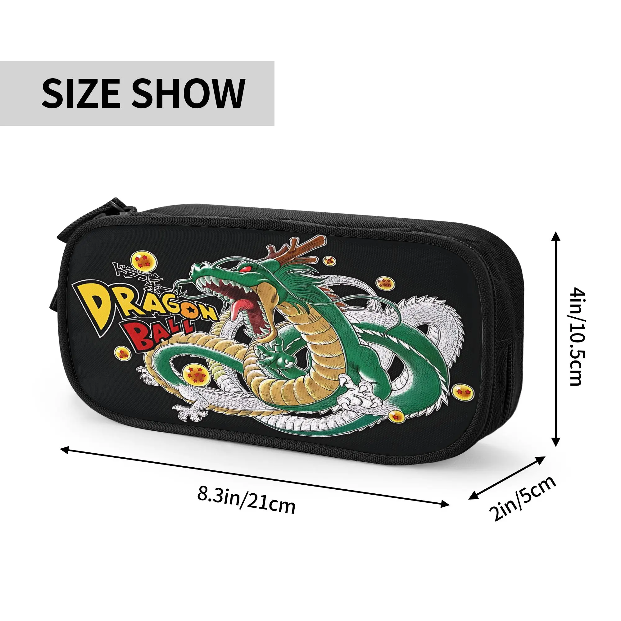 Custom Dragon Ball Z Large Capacity Bags for Child  School Pencil Bag for Boys Gilrs Kids