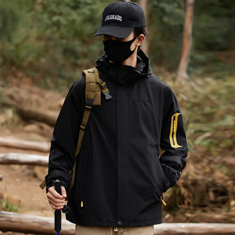 الخريف الشتاء في الهواء الطلق زوجين اللكم الستر الرجال النساء يندبروف مقاوم للماء تسلق الجبال الملابس سترة التخييم السترات