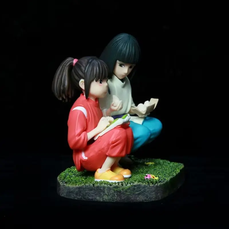 Pinggiran Anime Kartun Populer Bertemu Naga Putih Model Karakter Qianxun Ornamen Desktop Hadiah Ulang Tahun Kekasih Kualitas Tinggi