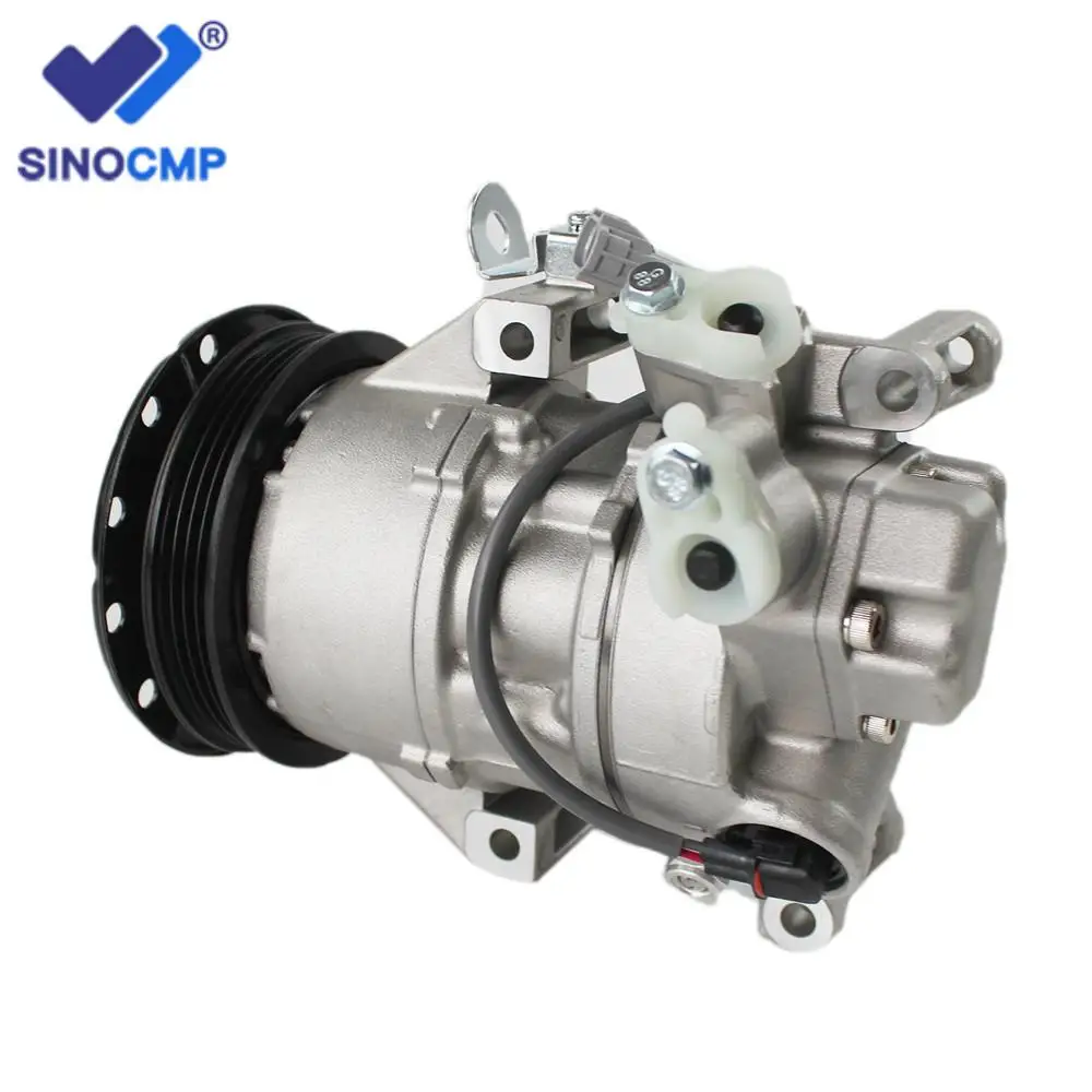 

12V 4PK 5SER09C AC Compressor 447220-9734 447260-2333 88310-52551 88310-52250 88310-2B720 for Yaris Vitz Sienta Scion X XA 04-06