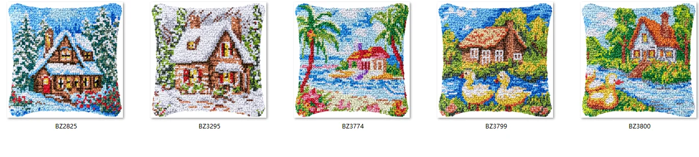 

Комплект крючков с защелкой в виде пчелы, ковер, холст, ферма дом, ручная работа, nei knooppakket, сделай сам, ковер, вышивка, цветы ручной работы, 43-43 см