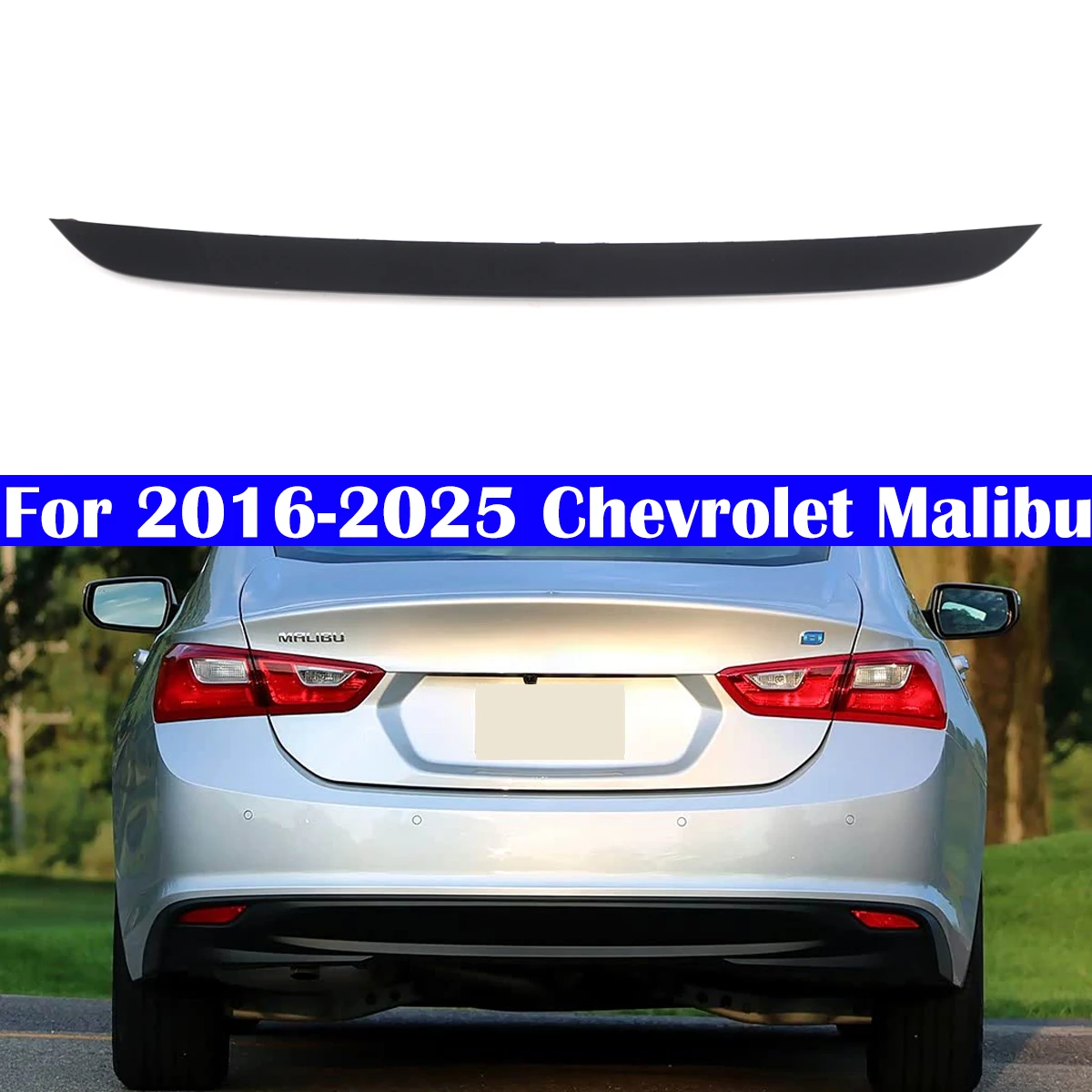 Car High Mount LED Rear 3RD Brake Light Tail Stop Lamp 42795725 Black Lens Fits For Chevrolet Malibu 2016-2025