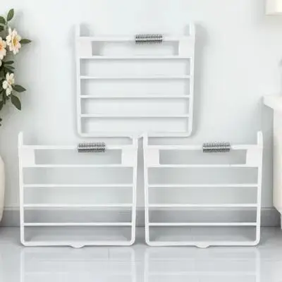 อุปกรณ์เสริมประตูกรงนก 3 ชิ้น อะไหล่ประตูพลาสติกแบบสปริง กล่องใส่อาหาร ใช้ได้กับหลายประเภท ติดตั้งง่าย