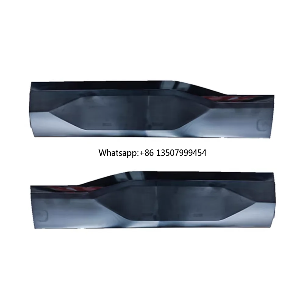 V  Rear Door Lower Trim Panel Black Direct Installation Replacement Part for Left/Right Exterior Board