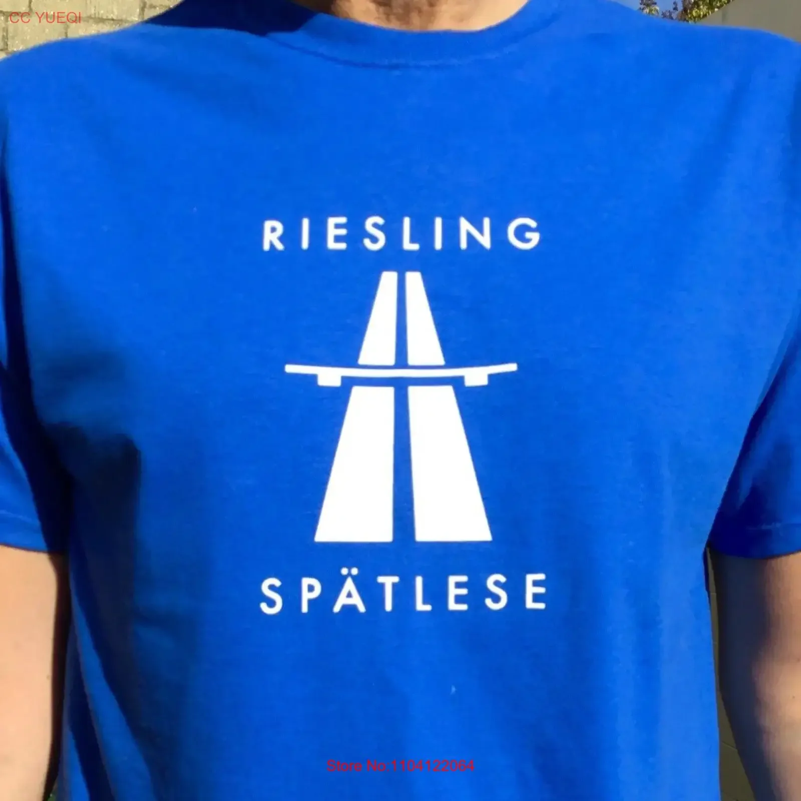 Camiseta Riesling Kraftwerk Autobahn Wine, tallas para hombre y mujer, Top gráfico lavado vintage para uso diario, informal estirado