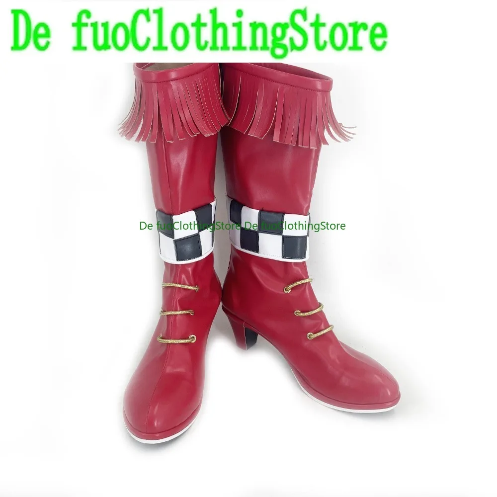 Character Anime Shoes Beautiful Derby Obey Your Master Role Playing Shoes Umamusume Halloween Party Women's Boots Customization