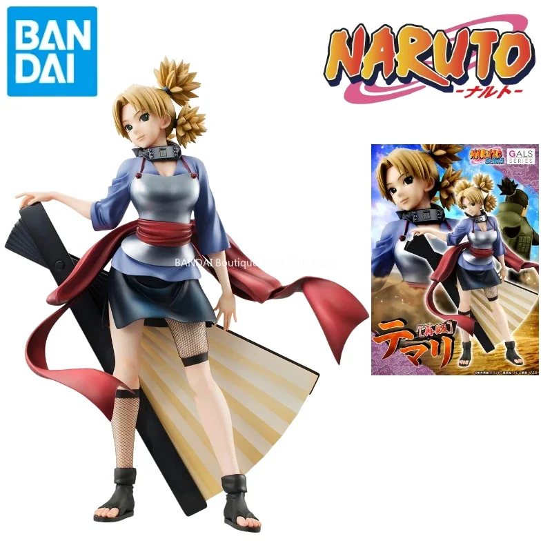 Brand New Spot Bandai Genuine Naruto Mega House Series G.E.M. Temari 2024 reprint action figure model collection gift