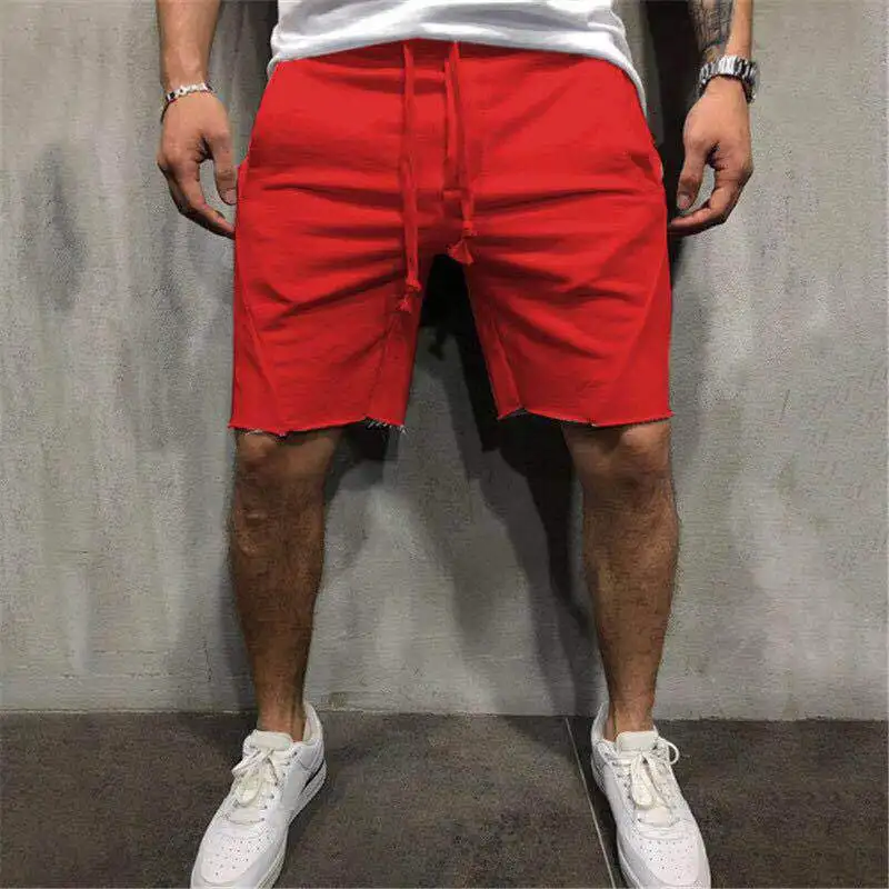 2024 Men\'s Clothing Summer Fitness Sports Shorts Men\'s Running Breathable Men\'s Shorts Loose New Pants ropa hombre