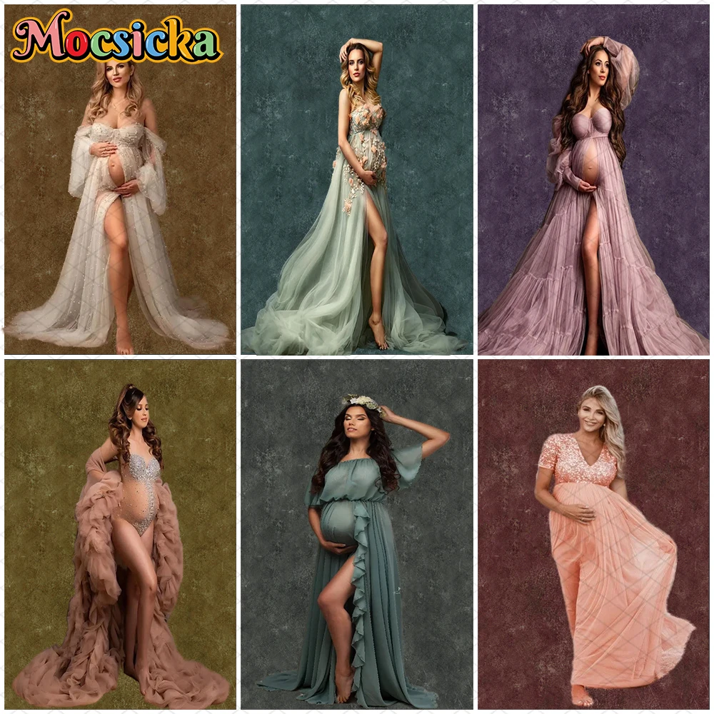 

Mocsicka Abstract Photography Backdrop Maternity Dresses Photoshoot Texture Decors Girl Princess Women Portrait Photo Background