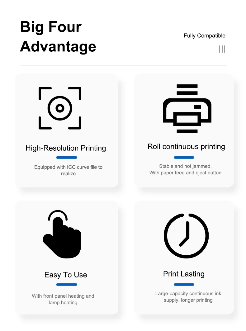 ZYJJ Best Quality A3 A4 Roll To Roll Label Printer Machine For Sticker Printing