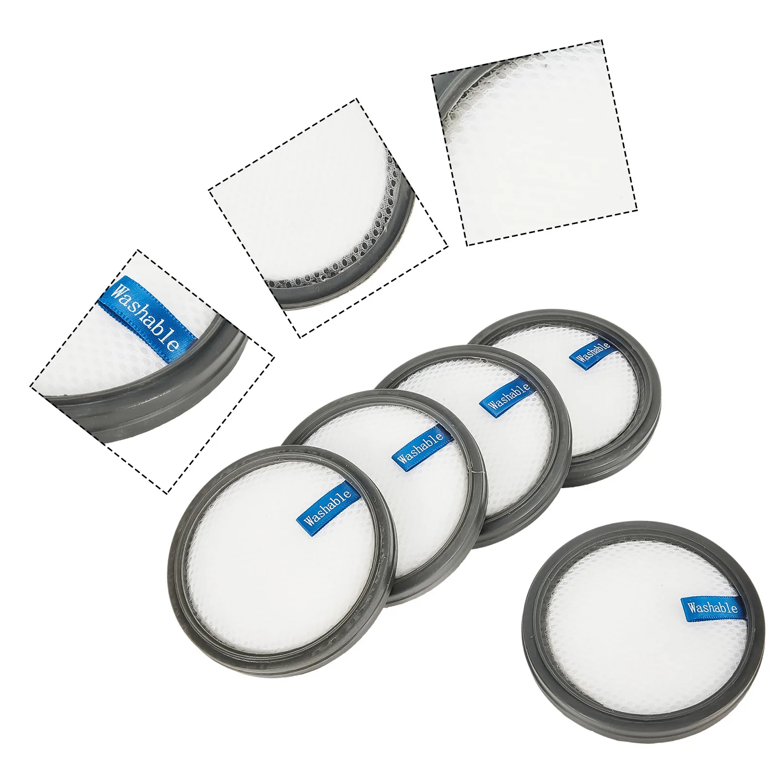 Vacuum Filters Upgrade Your Vacuum Cleaner with Washable Filter Compatible with For W200 W300 W400 Models