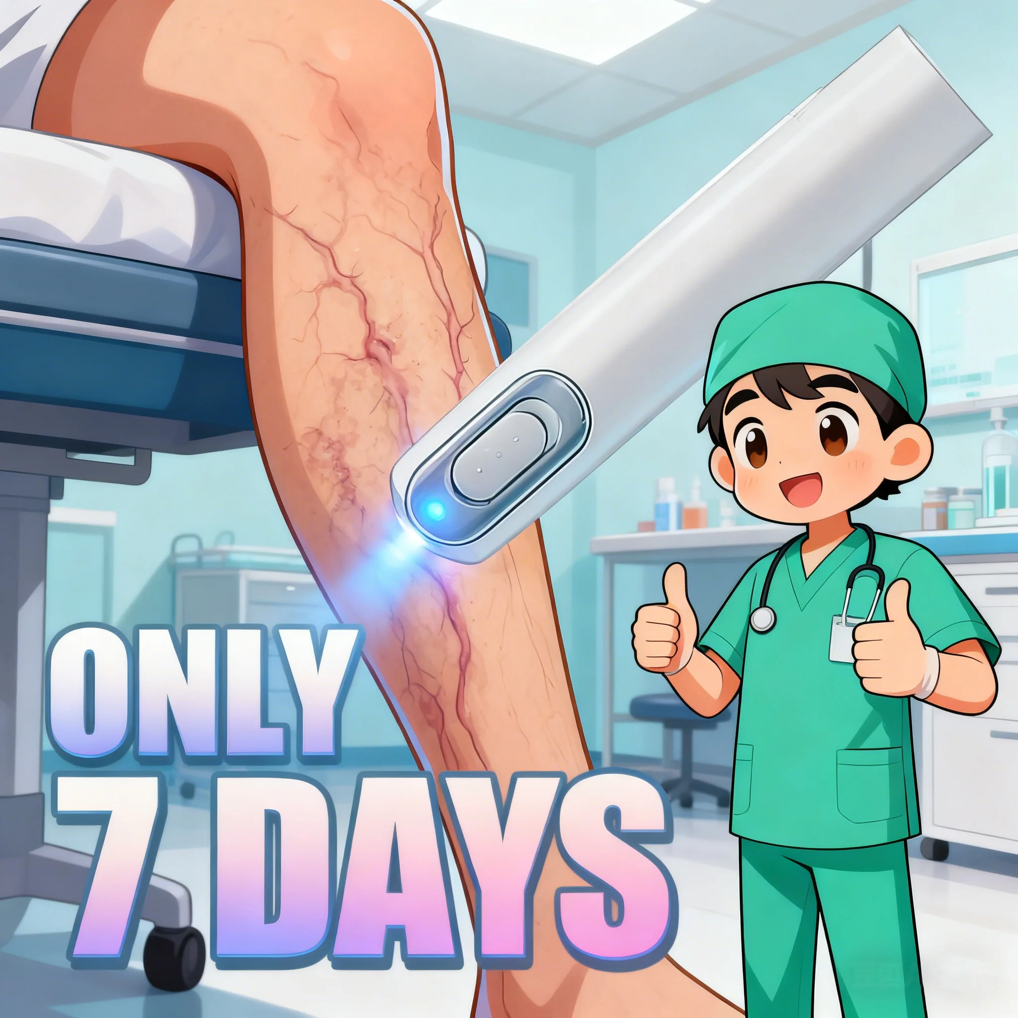 

Модернизированная версия инструмента второго поколения 2025 года, лазерный ремонт синего света, варикозное расширение вен