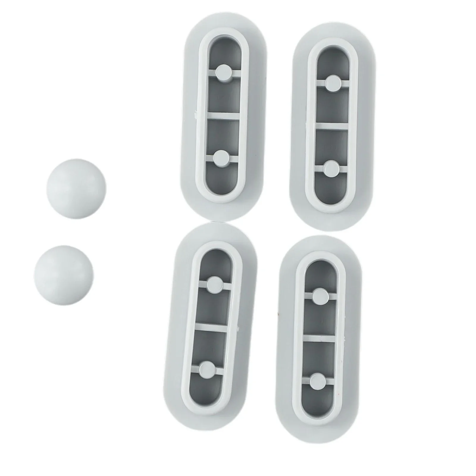 6pcs Antislip Gasket Toilet Seat Bumper Shock Absorber Toilet Seat Cushion Pad Buffers Bathroom Toilet Seat Lifter Kits