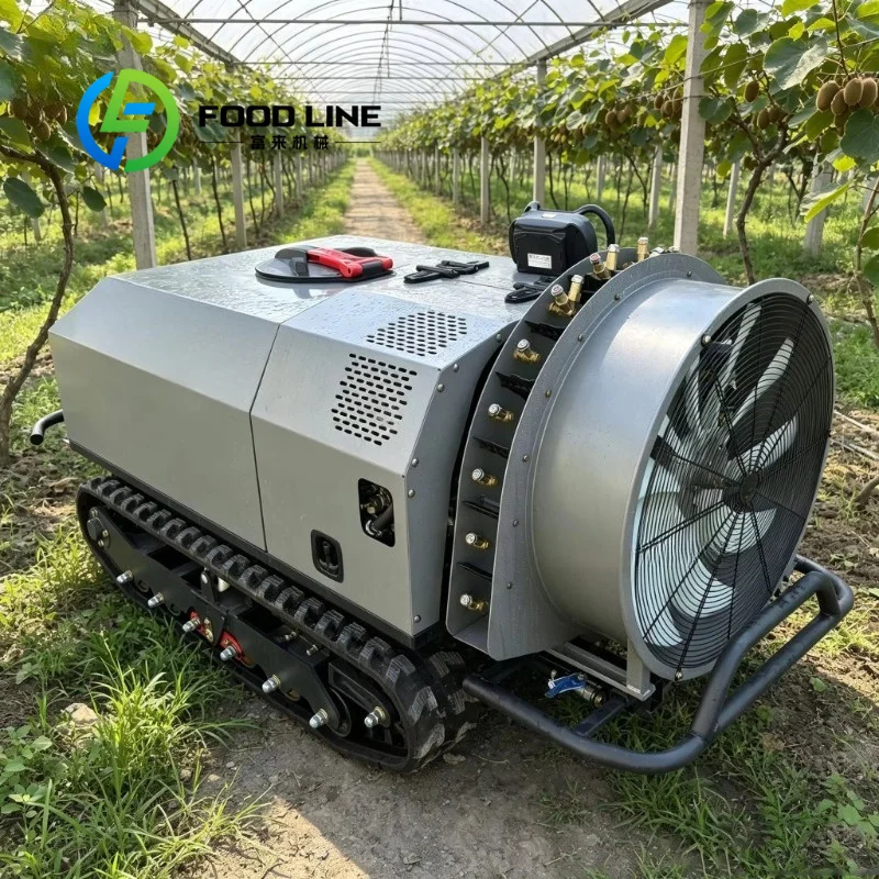 Remote Control Crawler Sprayer Efficient Track Sprayer Reduce Labor For Orchard Vineyard Automatic Remote Spraying Management