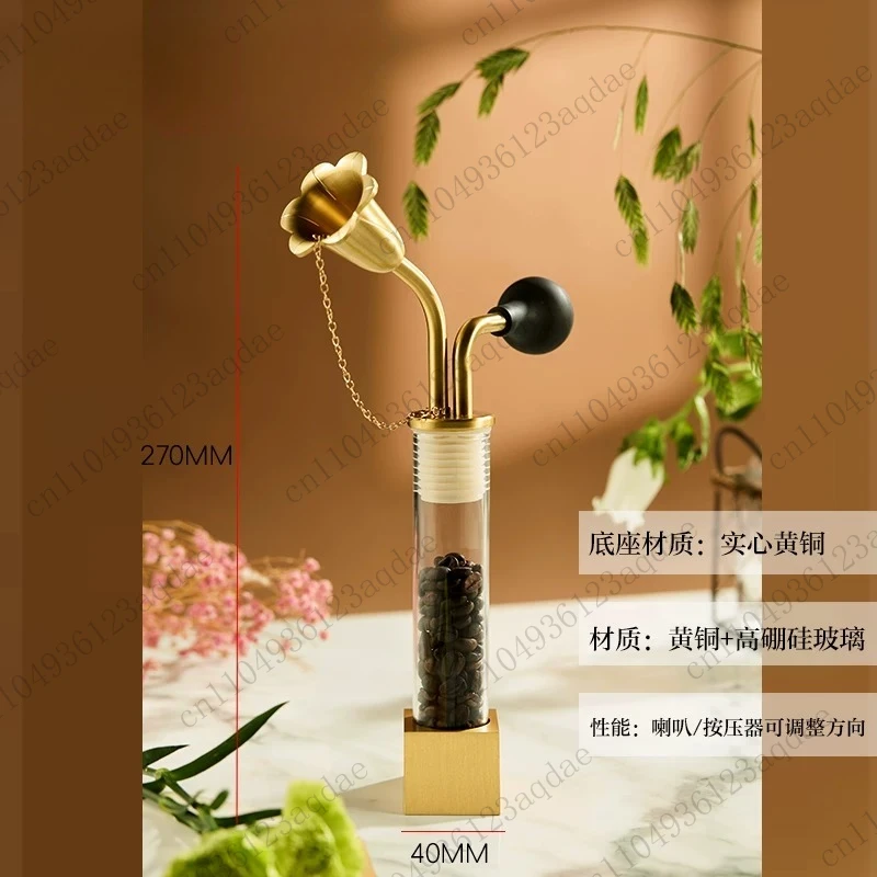 Coffee Bean Aroma Detector, White Spirit Aroma Press Smell Test, Perfume, Spa Store Essential Oil, Tea Display Props