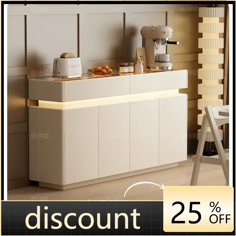 LH dining side water dispenser cabinet wall-mounted locker, suitable for living room cabinets