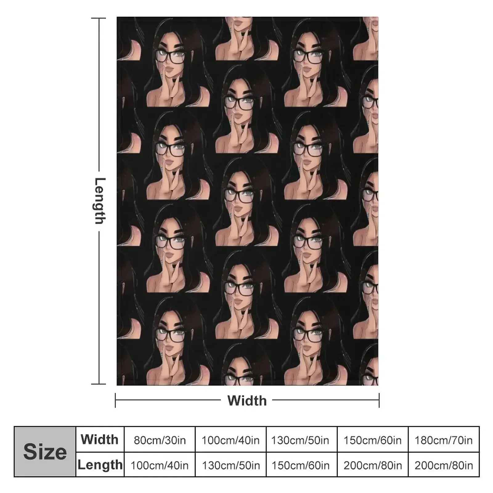 sssniperwolf Essential Throw Blanket couch cozy soft plush fuzzy picnic outdoor blanket