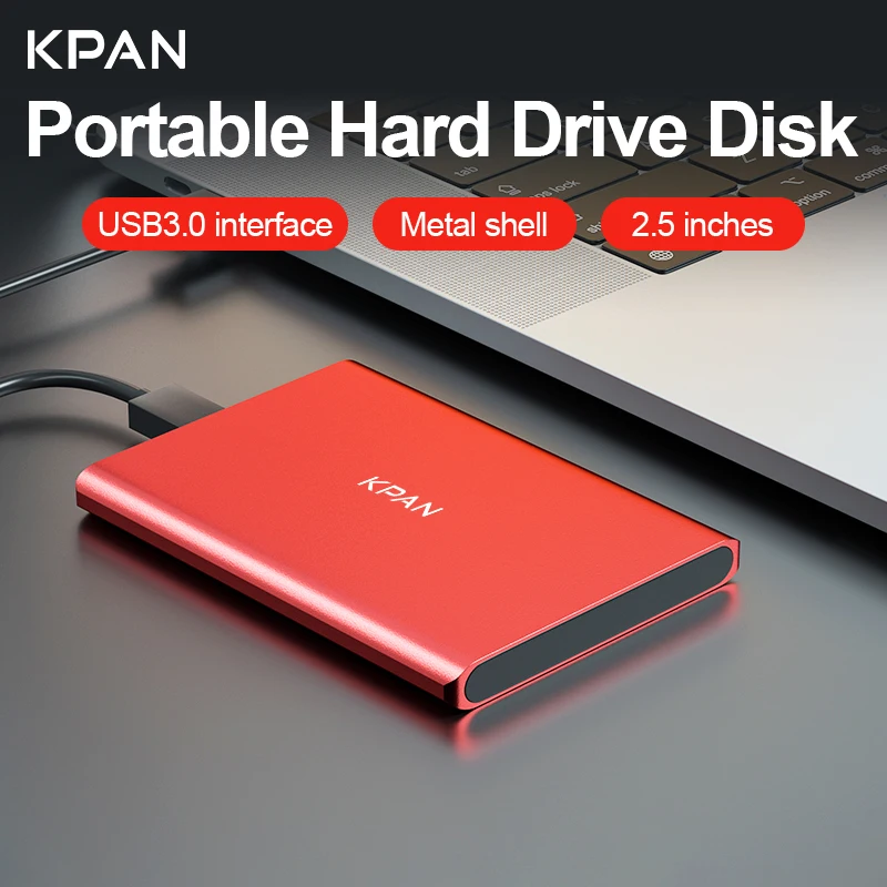 

Портативный жесткий диск KPAN 500 ГБ с интерфейсом USB3.0, подключи и работай, совместим с ноутбуками 2,5 дюйма, такими как ASUS, Dell, HP, Lenovo и т. д.