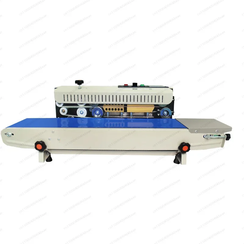 Commercial 900 Type Continuous Date Printing Aluminum Foil Plastic Bag Automatic Sealing Machine