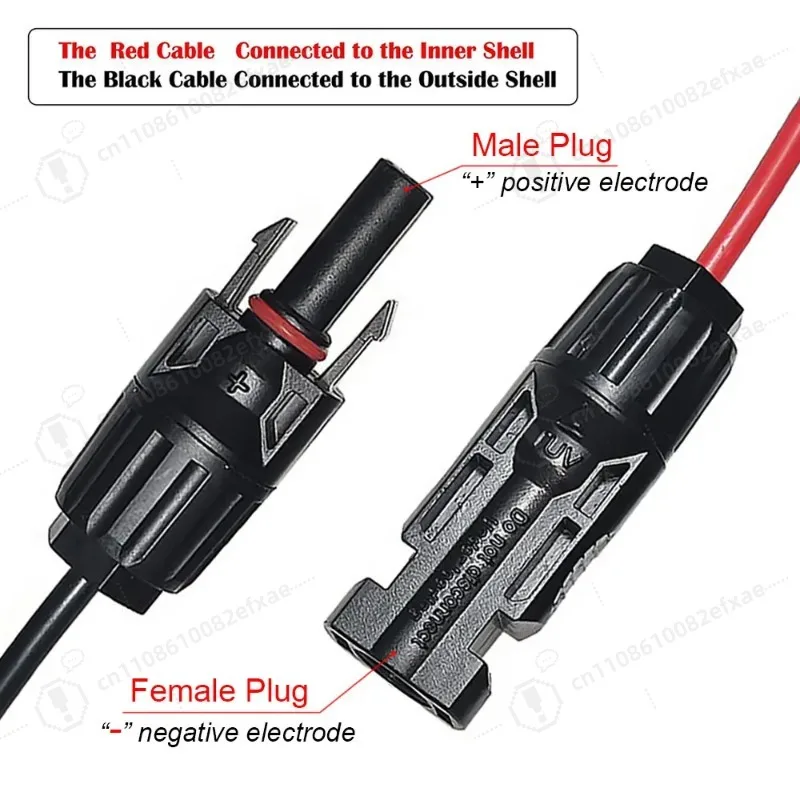 12AWG XT60 Solar Extension Cord 0.6M 1.5M 3M Male to Female PV Input Charge Cable for Power Station Solar Generator Panel
