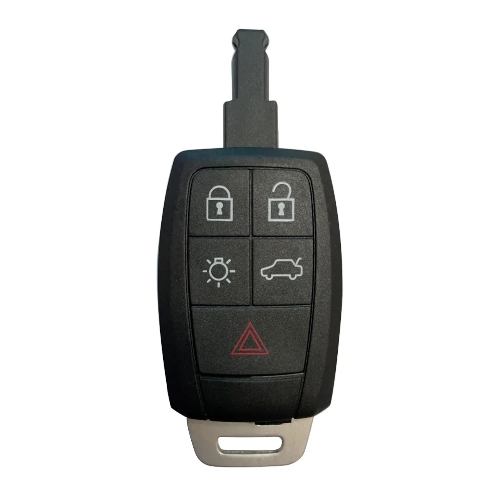 XNRKEY Remote Key Shell Cover & Key Blade for Volvo XC90 C70 S60 D5 V50 S40 C30 2008 - 2011 Fob Case