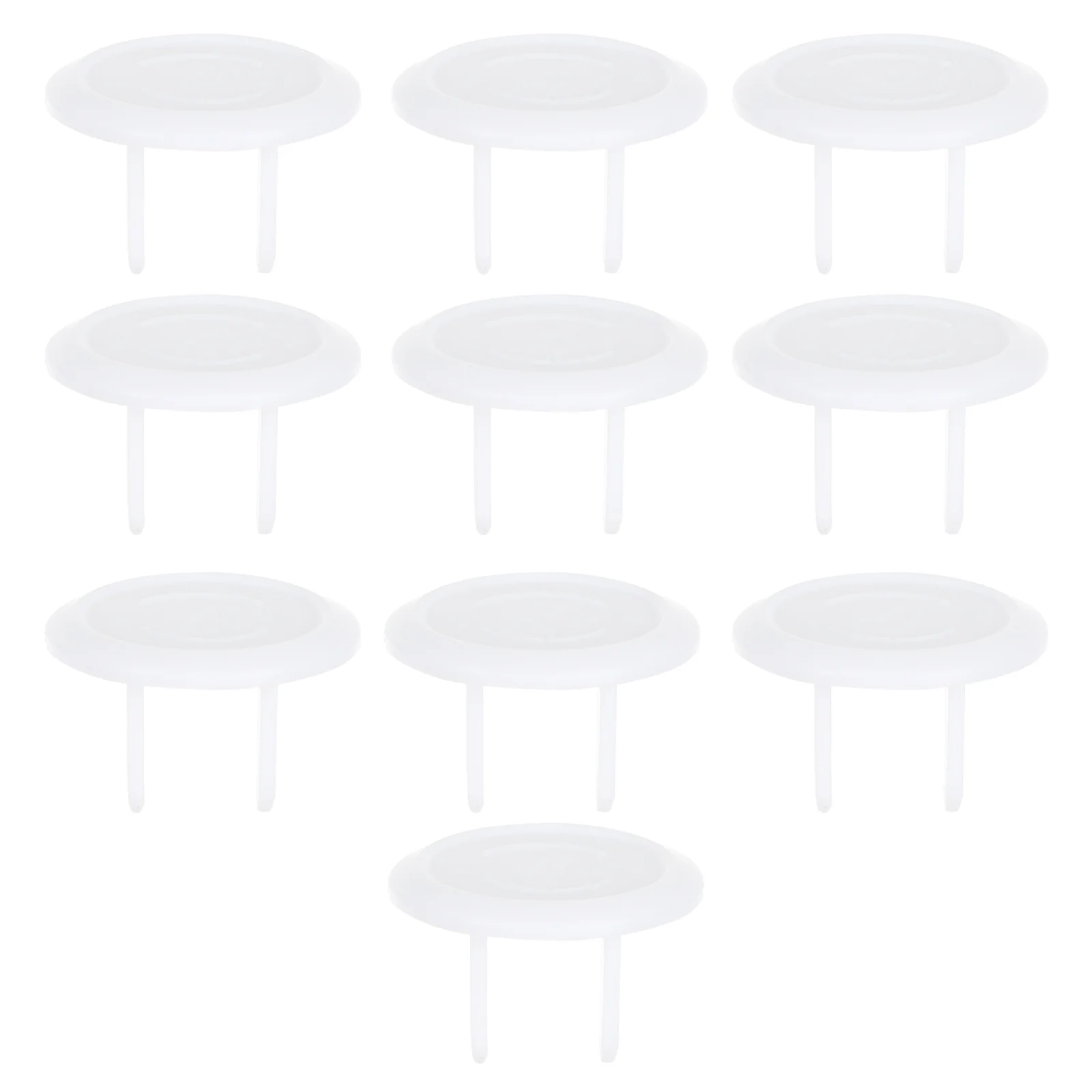 10 pçs tampas de soquete à prova de bebê protetores de tomada elétrica design resistente para capas de tomada de segurança em casa