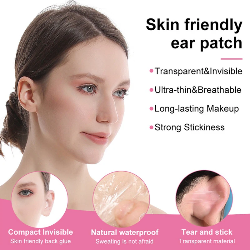 Elf Ear Stickers Veneer Ears Become Ear Correction Vertical Stand Ear Stickers Photo Stereotypes V-Face Stickers Magic Sitcker