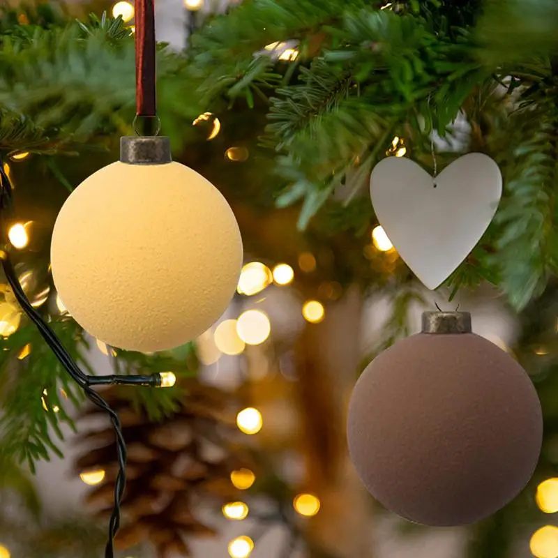 

Christmas Ball Ornament 12X Christmas Tree Decoration Christmas Ornaments Set Christmas Tree Pendants Decorative Hangable Balls