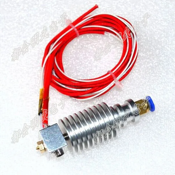 3D Printer Accessories J-head Metal Extrusion Head 3D V5 Extruder Nozzle Far And Short Distance 1.75 3mm