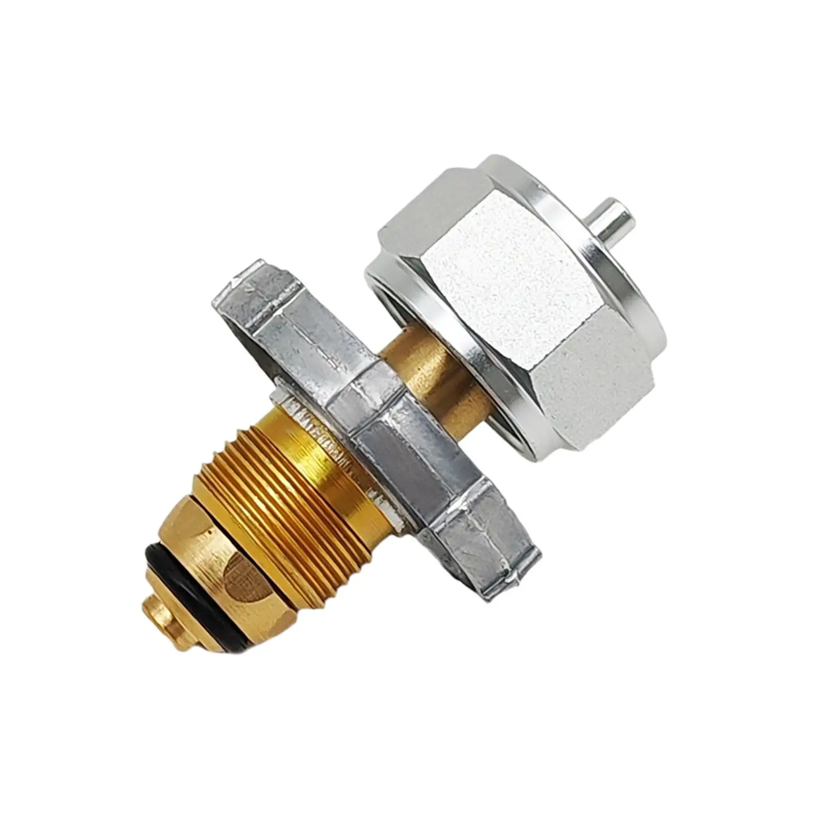 RV Propane Adapter Propane Gas Tank Connection Adapter Quick Connecting Gas