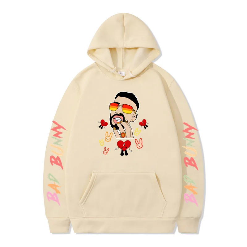 BAD BUNNY Series Hoodie Tomorrow Will Be Nice Graphic T Shirts Unisex Men /Women Sweatshirt