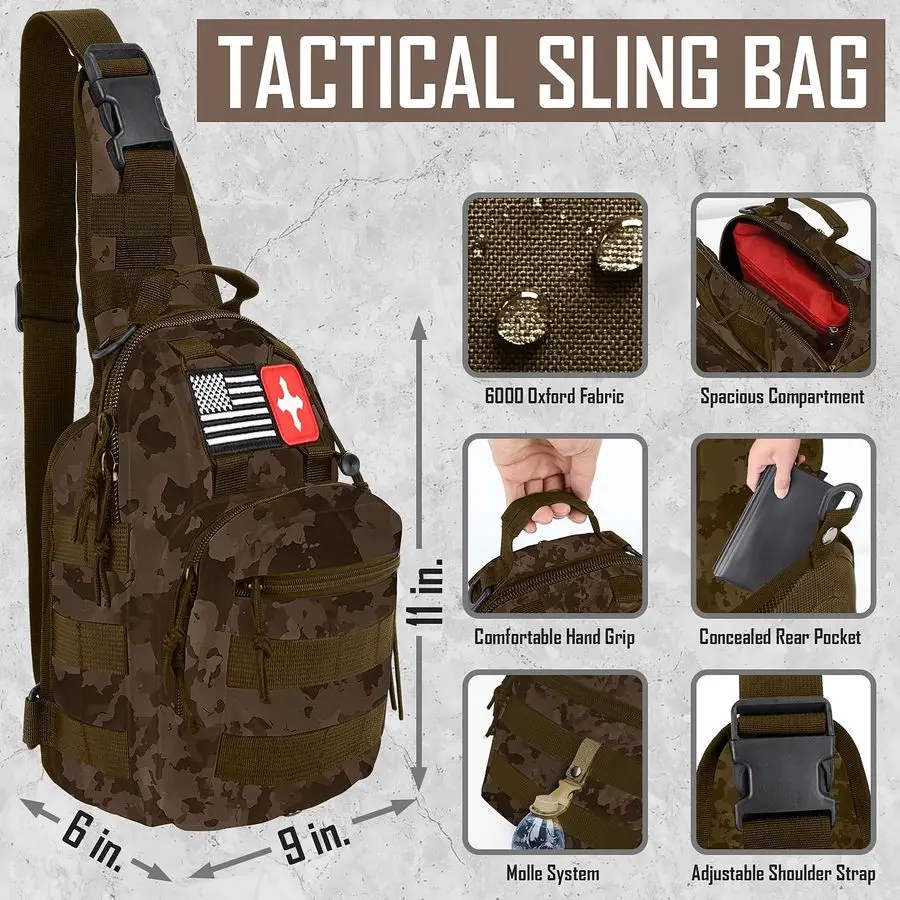 Kit, 268 Pcs Emergency Survival Gear and Equipment Supplies with First Aid Kit, Camping Axe, Headlamp, Crossbody Bag for Camping view 2