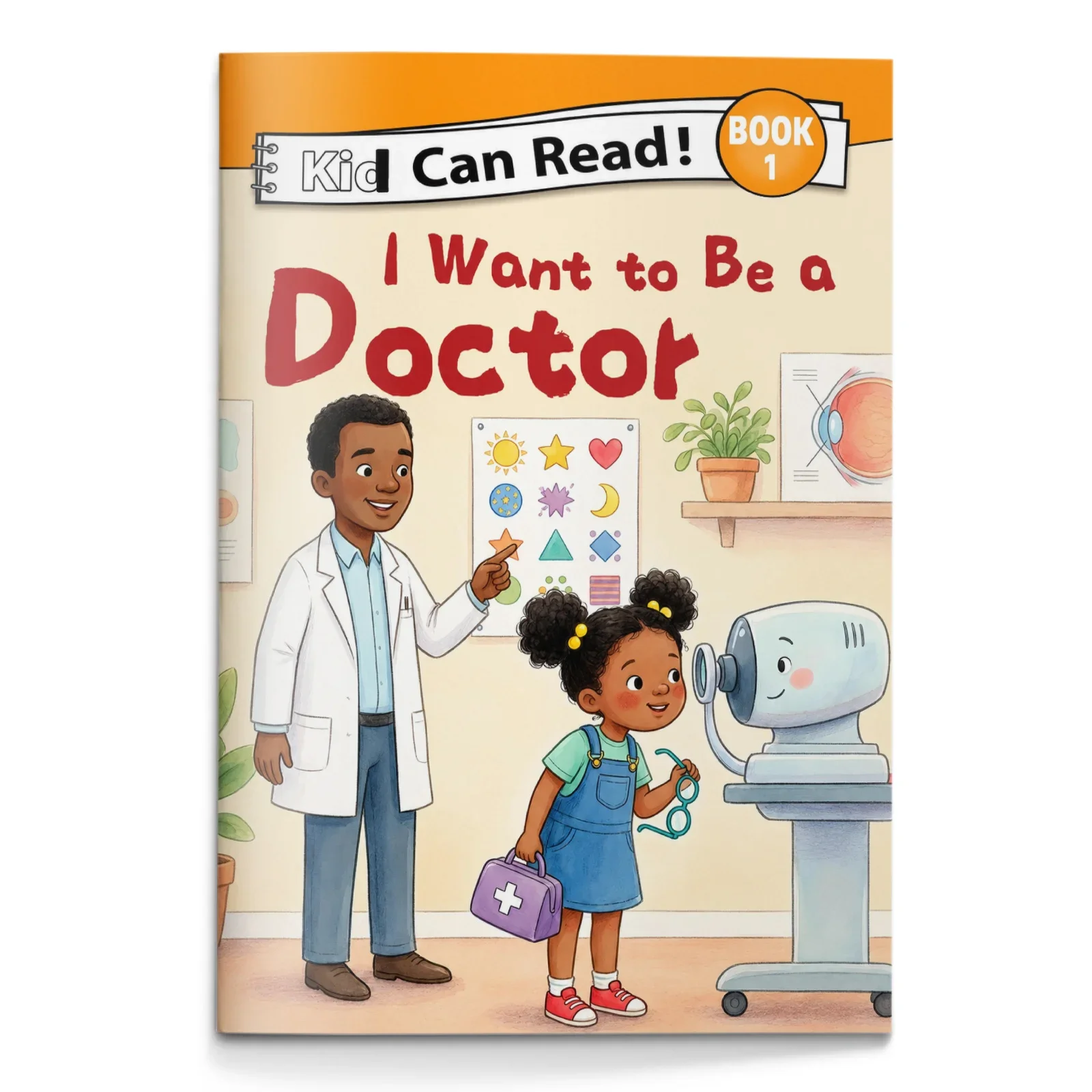 I Want to Be a Doctor, Beginning Reader Career Book with Medical Vocabulary, Community Helpers and Early Reading Practice